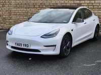 Used Tesla Model 3 Long Range AWD 366 kW (498 HP) 2020 White Sedan