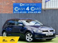 Used VW Golf VII Match 2015 Blue Hatchback