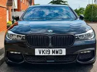 Used BMW 740L M Sport 320 HP (235 kW) 2019 Black Sedan