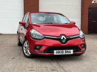 Used Renault Clio Dynamique 90 HP (66 kW) 2018 Red Hatchback
