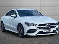 Used Mercedes CLA180 AMG Line Premium 136 HP (100 kW) 2021 White Sedan