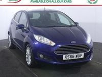 Used Ford Fiesta Titanium X 101 HP (74 kW) 2017 Blue Hatchback
