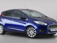 Used Ford Fiesta Titanium 101 HP (74 kW) 2017 Blue Hatchback