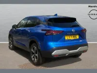 Used Nissan Qashqai N-Connecta 138 HP (101 kW) 2021 Blue SUV