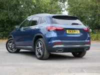 Used Mercedes GLA250 Exclusive 2021 Blue SUV