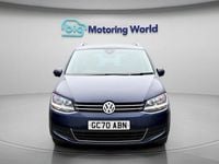 Used VW Sharan SE 150 HP (110 kW) 2021 Blue MPV
