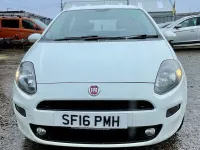 Used Fiat Punto Easy Plus 69 HP (50 kW) 2016 White Hatchback