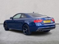 Used Audi A5 Black Edition 177 HP (130 kW) 2015 Blue Coupe