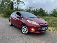 Used Ford Fiesta Zetec 96 HP (70 kW) 2010 Red Hatchback