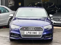 Usado Audi S3 Sportback Advanced 2018 Azul Citadino