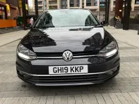 Used VW Golf VII Match 115 HP (84 kW) 2019 Black Hatchback
