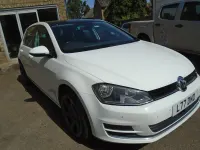 Used VW Golf VII GT 2017 White Hatchback