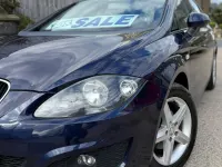 Used Seat Leon 102 HP (75 kW) 2009 Blue Hatchback