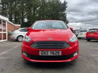 Käytetty Ford C-MAX Titanium 150 HP (110 kW) 2017 Punainen Tila-auto