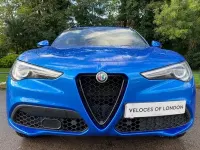 Used Alfa Romeo Stelvio Veloce 280 HP (205 kW) 2021 Blue SUV