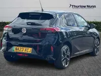 Used Vauxhall Corsa-e Ultimate 100 kW (136 HP) 2023 Black Hatchback
