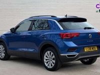 Used VW T-Roc SE 115 HP (84 kW) 2018 Blue SUV