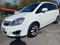 Used Vauxhall Zafira 115 HP (84 kW) 2012 White MPV