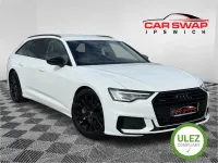 Used Audi A6 Black Edition 2021 White Estate