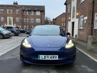 Used Tesla Model 3 Long Range AWD 366 kW (498 HP) 2021 Blue Sedan