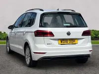 Used VW Golf Sportsvan SE 128 HP (94 kW) 2018 White MPV