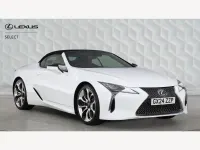 Used Lexus LC 500 Sport Line 2024 White Cabriolet