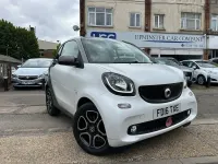 Used Smart ForTwo Coupé Premium 71 HP (52 kW) 2016 White Coupe