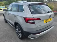 Used Skoda Karoq Scout 4x4 150 HP (110 kW) 2019 Meteor grey SUV