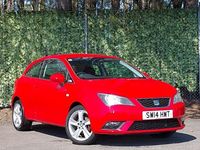 Begagnad Seat Ibiza 85 HK (62 kW) 2014 Röd Halvkombi