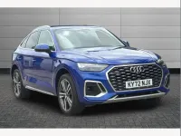 Used Audi Q5 S-Line 265 HP (194 kW) 2022 Blue SUV