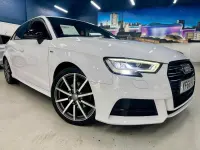 Used Audi A3 Sportback Black Edition 2018 White Hatchback