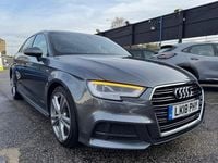 Used Audi A3 S-Line 150 HP (110 kW) 2018 Grey Sedan
