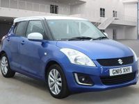 Used Suzuki Swift SZ-L 94 HP (69 kW) 2015 Blue/white Hatchback