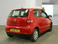 Used VW Fox 55 HP (40 kW) 2009 Red Hatchback