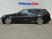 Used Mercedes C200 AMG line 2019 Black Estate