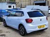 Used VW Polo Beats 94 HP (69 kW) 2019 Silver Hatchback