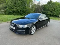 Begagnad Audi A5 S-Line 2016 Svart Sportkupé