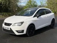 Used Seat Ibiza FR Sport 105 HP (77 kW) 2012 White Coupe