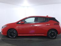 Used Nissan Leaf N-Connecta 160 kW (218 HP) 2022 Red Hatchback