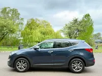 Used Hyundai Santa Fe Premium 2014 Blue SUV
