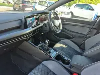 Used VW Golf VIII Black Edition 150 HP (110 kW) 2024 White Hatchback