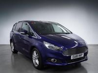 Used Ford S-MAX Titanium 180 HP (132 kW) 2018 Blue MPV