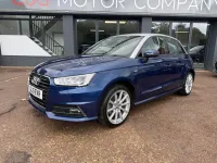 Used Audi A1 S-Line 2015 Blue Hatchback