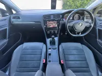 Used VW Golf VII GT 150 HP (110 kW) 2019 Blue Hatchback