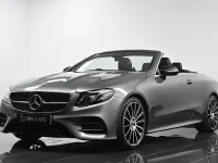 Used Mercedes E220 AMG line 194 HP (142 kW) 2019 Grey Cabriolet