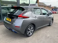 Used Nissan Leaf Acenta 110 kW (150 HP) 2021 Grey Hatchback