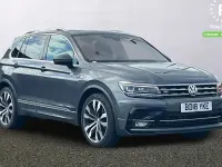 Used VW Tiguan R-line 190 HP (139 kW) 2018 Grey SUV