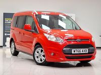 Used Ford Tourneo Titanium 120 HP (88 kW) 2017 Red Estate