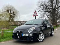 Used Alfa Romeo MiTo 105 HP (77 kW) 2017 Black Hatchback