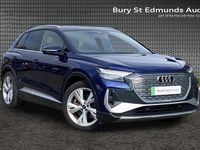 Used Audi Q4 e-tron S-Line 150 kW (204 HP) 2023 Blue SUV
